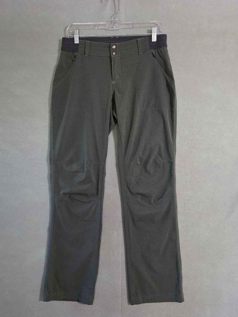 Kuhl Womens Gray Strattus Ripstop Hiking Pants 6234 Size 8